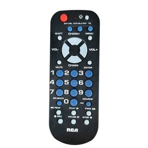 RCA‎ Remote Control for TV VCR DVD RCR503BZ RCR503BR RCR503BE